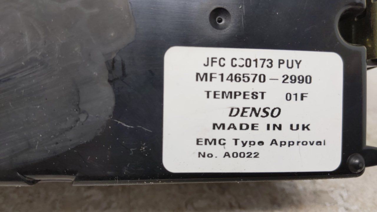 2004 Land Rover Discovery Climate Control Module Temperature AC/Heater Replacement P/N:MF146570-2990 Fits OEM Used Auto Parts - Oemusedautoparts1.com