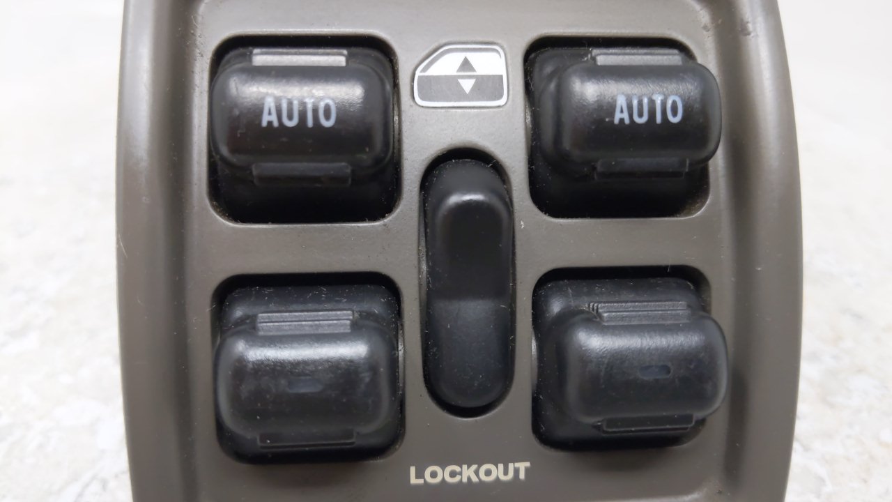 2001 Mazda 3 Master Power Window Switch Replacement Driver Side Left P/N:P0UK931L8AA Fits OEM Used Auto Parts - Oemusedautoparts1.com