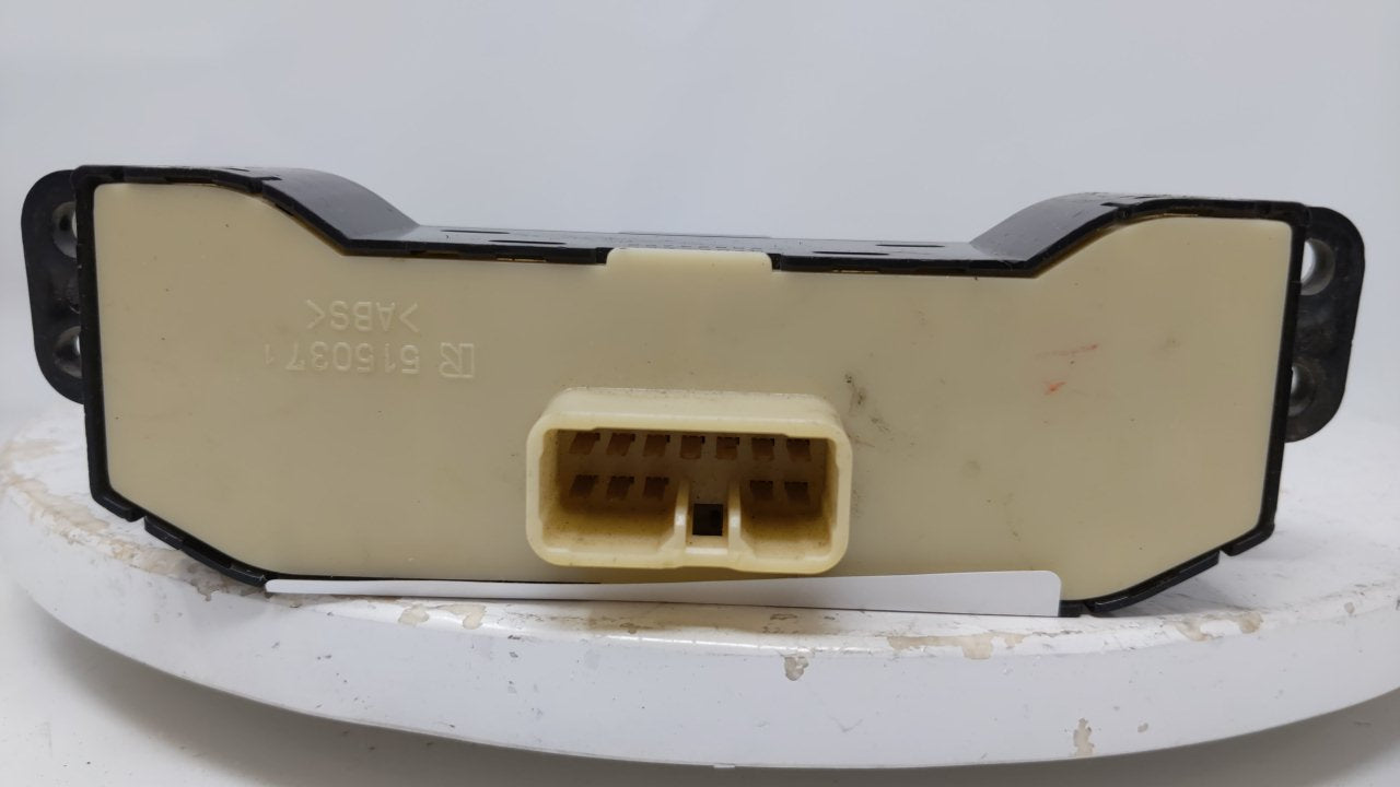 2004 Dodge Stratus Master Power Window Switch Replacement Driver Side Left P/N:515037 Fits OEM Used Auto Parts - Oemusedautoparts1.com