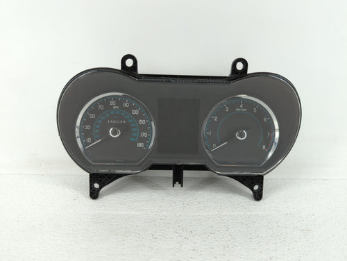 2013-2014 Jaguar Xf Instrument Cluster Speedometer Gauges P/N:DX23-10849-AD Fits 2013 2014 OEM Used Auto Parts