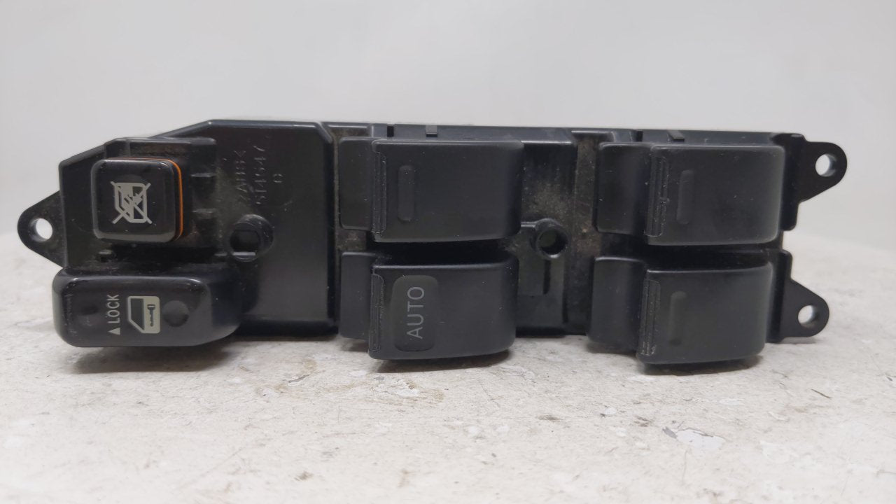 2004 Toyota Prius Master Power Window Switch Replacement Driver Side Left Fits OEM Used Auto Parts - Oemusedautoparts1.com