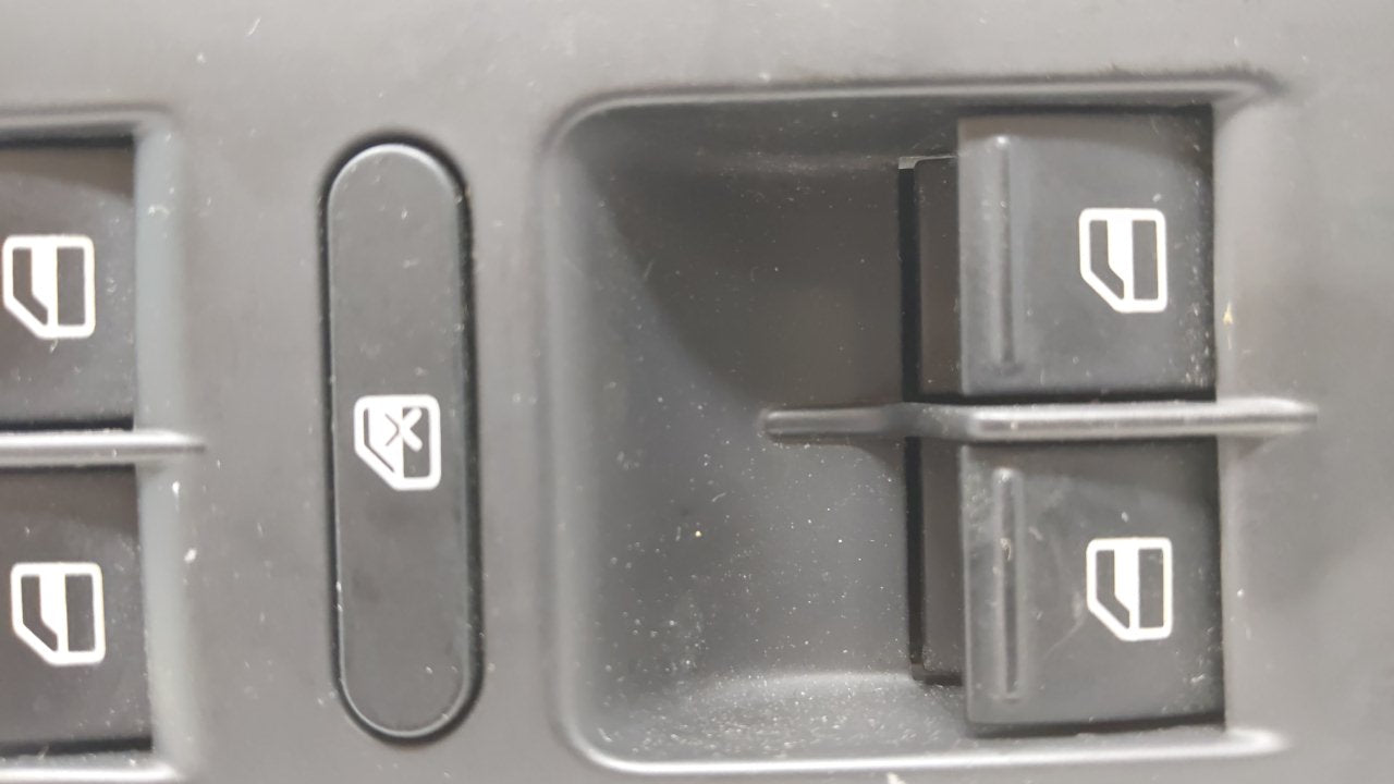 2011 Volkswagen Cc Master Power Window Switch Replacement Driver Side Left Fits OEM Used Auto Parts - Oemusedautoparts1.com