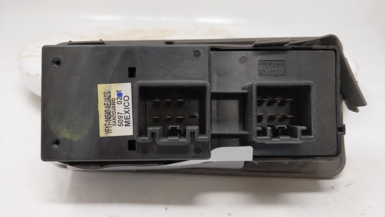 2000 Mercury Mercury Master Power Window Switch Replacement Driver Side Left P/N:YF1T-14540-AEJADS Fits OEM Used Auto Parts - Oemusedautoparts1.com