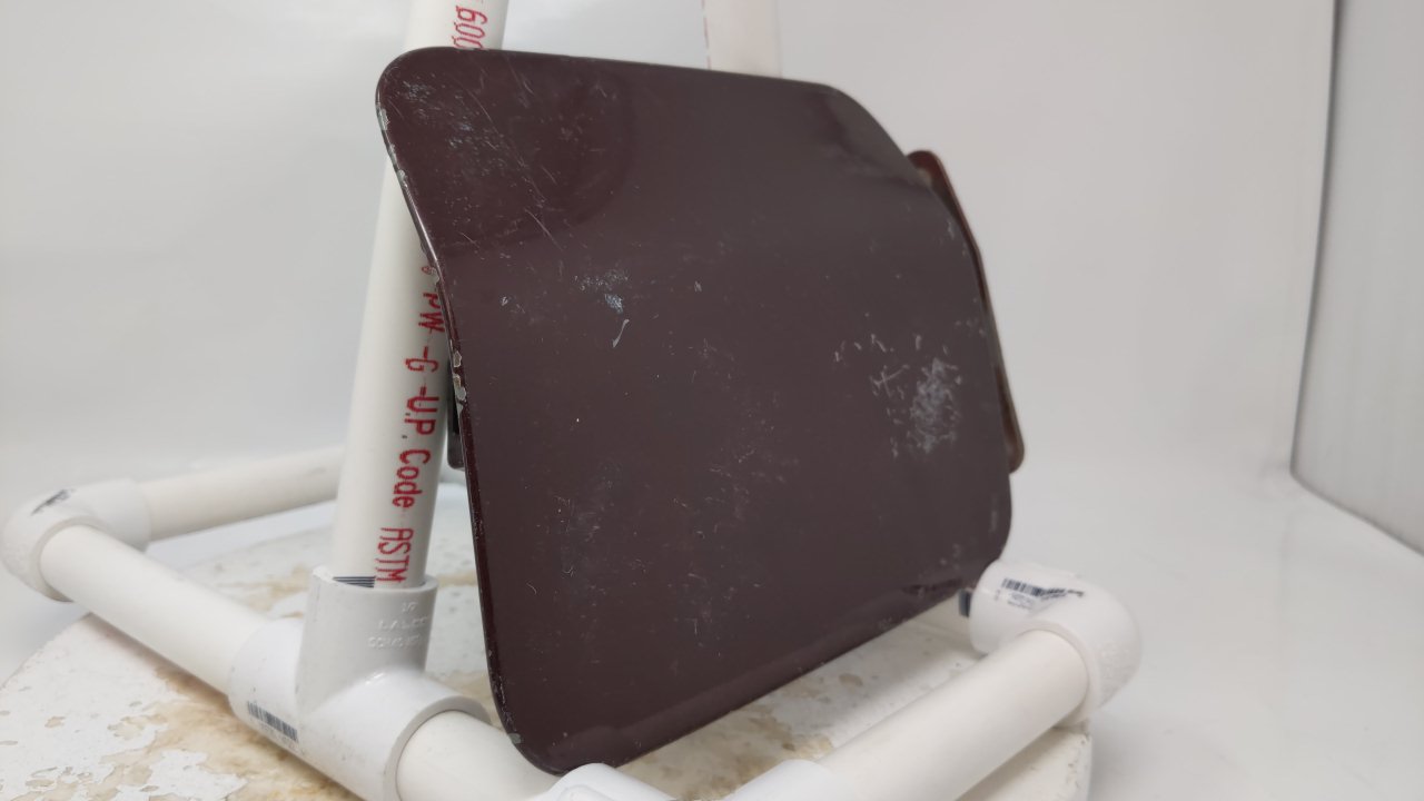 1990 Subaru Legacy Fuel Tank Door Lid Gas Tank Maroon - Oemusedautoparts1.com