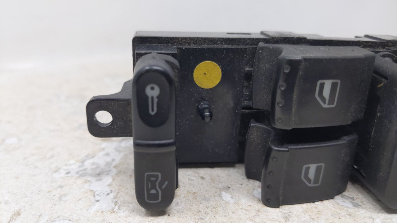 2005 Volkswagen Jetta Master Power Window Switch Replacement Driver Side Left P/N:1J4 959 857D Fits OEM Used Auto Parts - Oemusedautoparts1.com