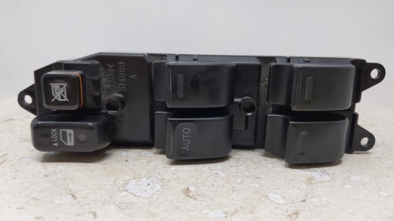 2004 Scion Xb Master Power Window Switch Replacement Driver Side Left Fits OEM Used Auto Parts - Oemusedautoparts1.com