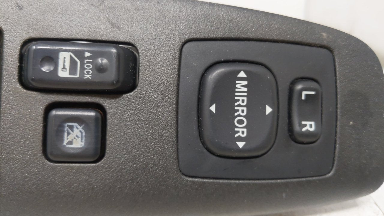 2004 Toyota Sienna Master Power Window Switch Replacement Driver Side Left Fits OEM Used Auto Parts - Oemusedautoparts1.com