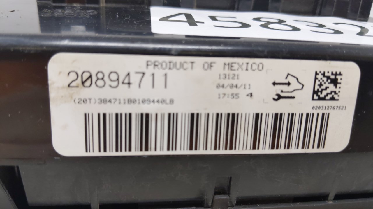 2006-2007 Chevrolet Monte Carlo Climate Control Module Temperature AC/Heater Replacement Fits 2006 2007 2008 OEM Used Auto Parts - Oemusedautoparts1.com