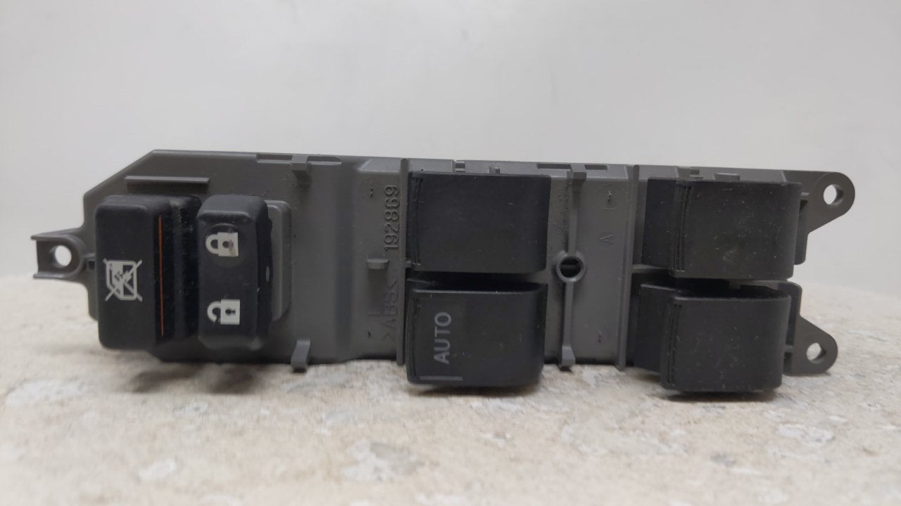 2009 Dodge Caravan Master Power Window Switch Replacement Driver Side Left Fits OEM Used Auto Parts - Oemusedautoparts1.com