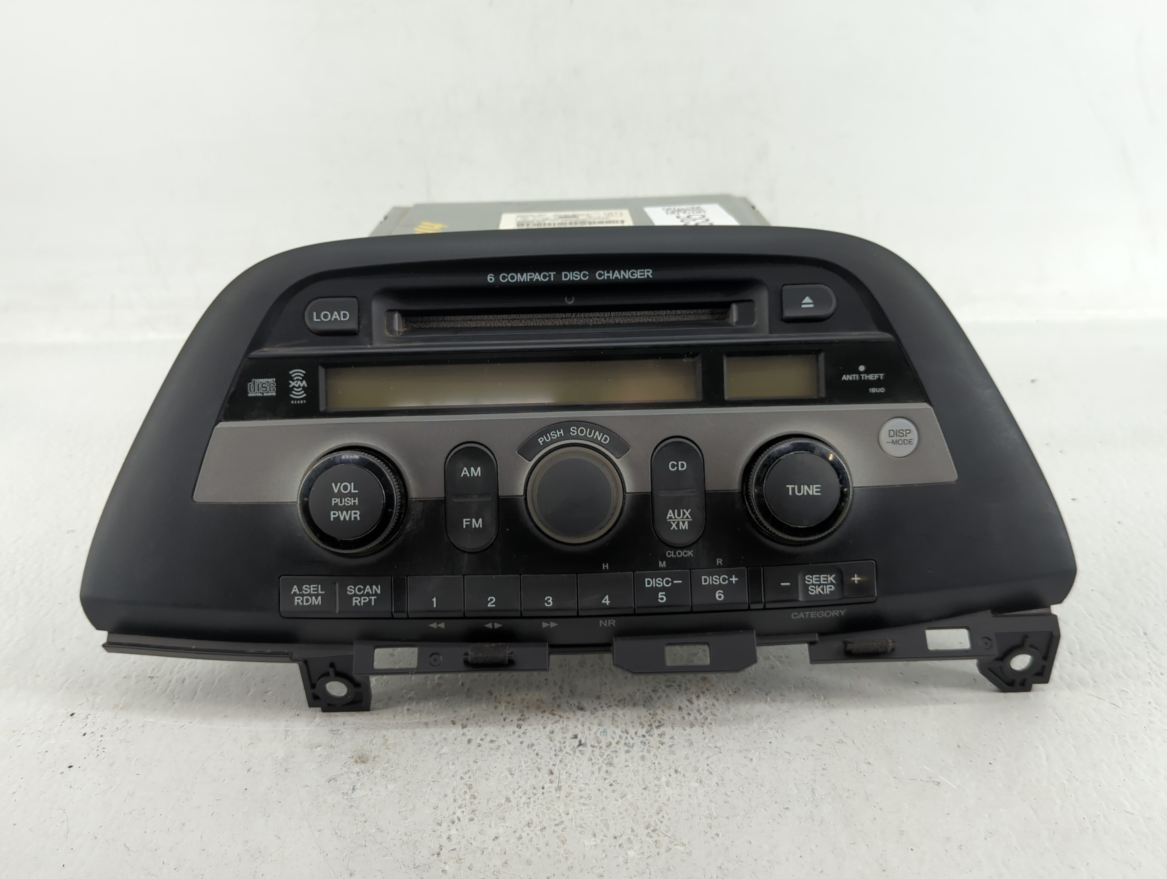 2005-2010 Honda Odyssey Radio AM FM Cd Player Receiver Replacement P/N:39100-SHJ-A120 39100-SHJ-A110 Fits OEM Used Auto Parts - Oemusedautoparts1.com