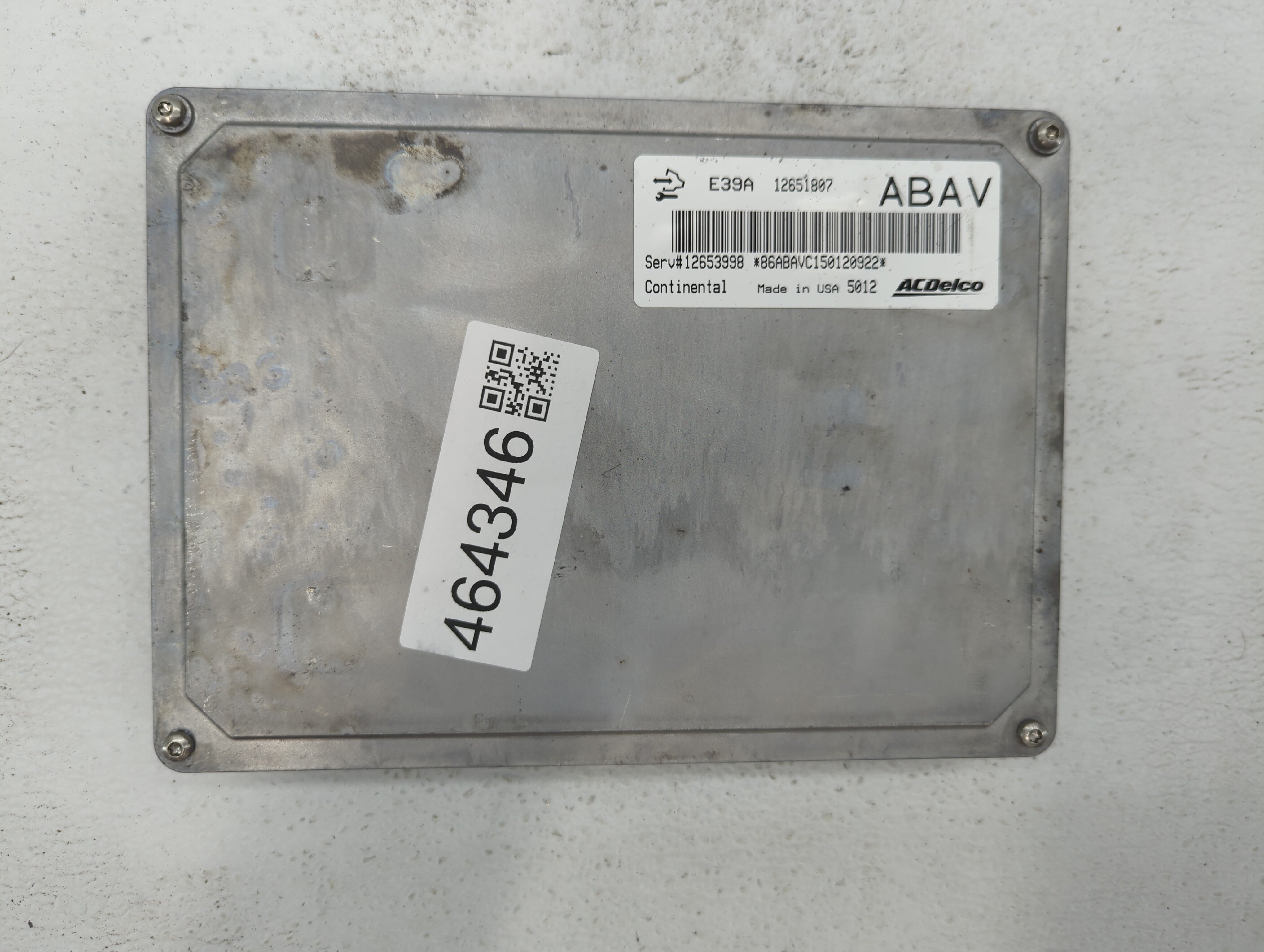 2013-2016 Chevrolet Equinox PCM Engine Computer ECU ECM PCU OEM P/N:12653998 12651631 Fits 2013 2014 2015 2016 OEM Used Auto Parts - Oemusedautoparts1.com