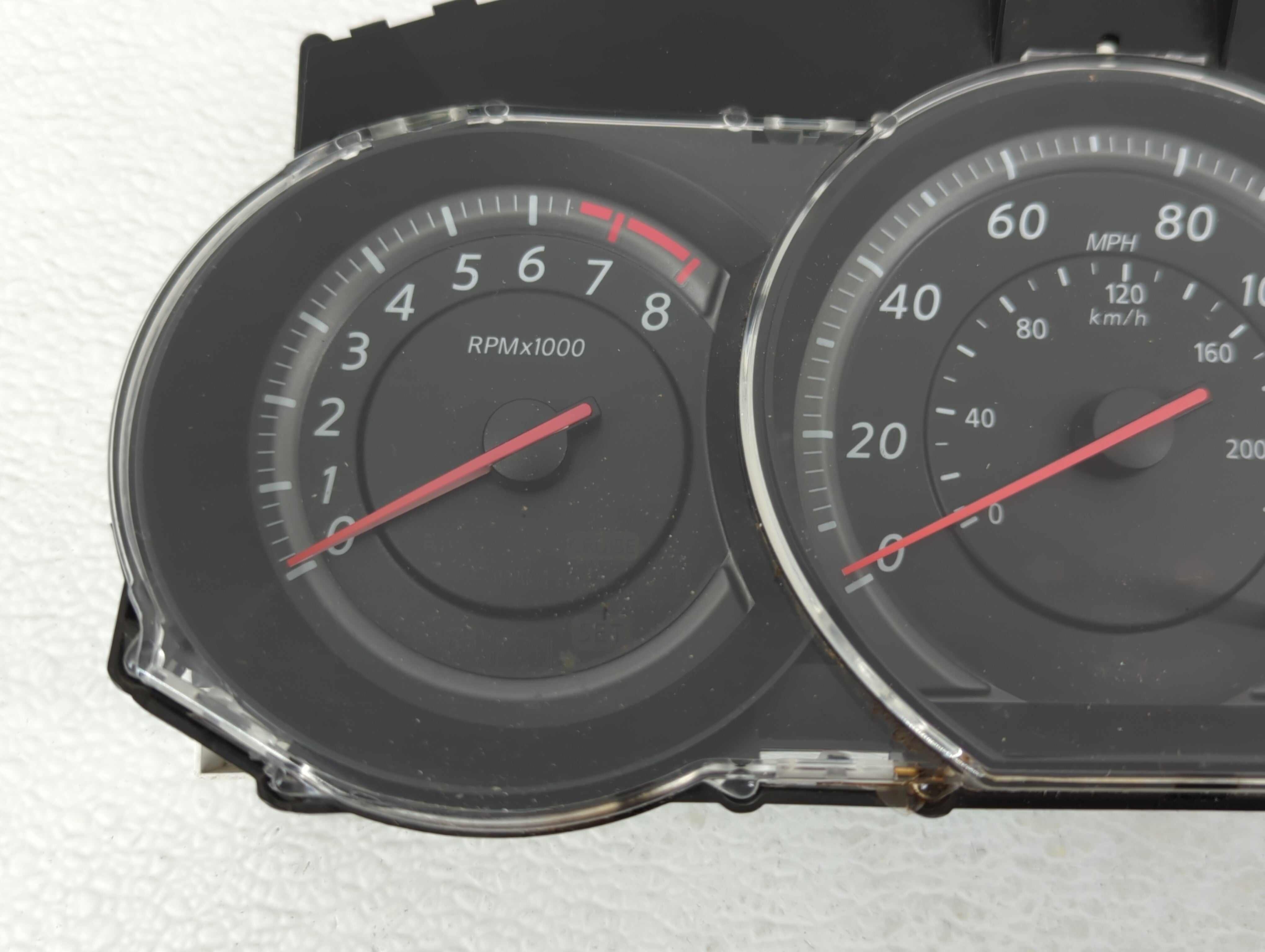 2010-2011 Nissan Versa Instrument Cluster Speedometer Gauges P/N:24810ZW83D 248W700G29 Fits 2010 2011 OEM Used Auto Parts - Oemusedautoparts1.com