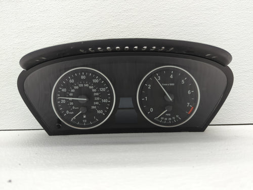 2007-2011 Bmw X5 Instrument Cluster Speedometer Gauges P/N:9 195 682 9 153 837 Fits 2007 2008 2009 2010 2011 OEM Used Auto Parts