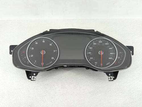 2012-2015 Audi A6 Instrument Cluster Speedometer Gauges P/N:4G8 920 982 Fits 2012 2013 2014 2015 OEM Used Auto Parts