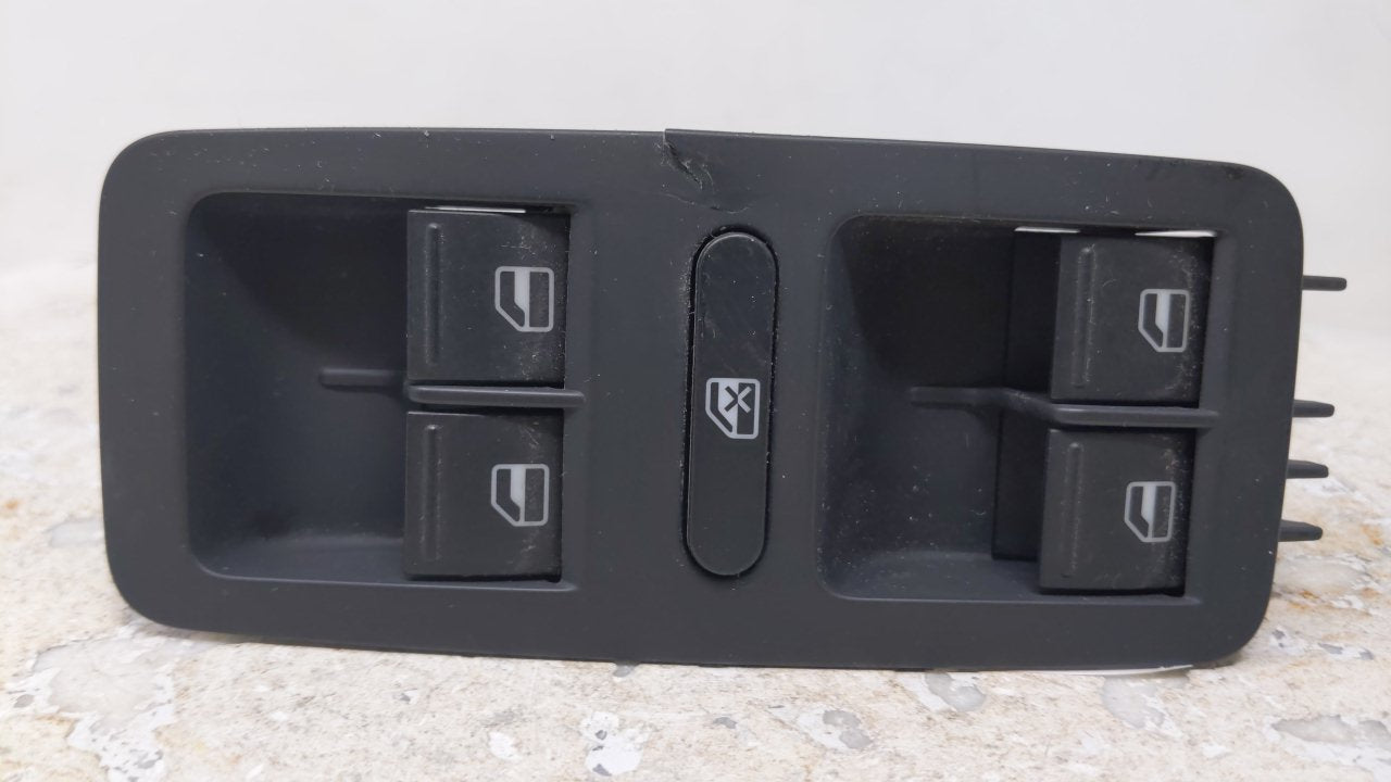 2006 Volkswagen Golf Master Power Window Switch Replacement Driver Side Left Fits OEM Used Auto Parts - Oemusedautoparts1.com