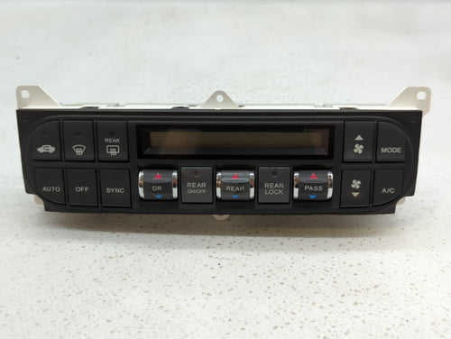 2005-2006 Cadillac Srx Climate Control Module Temperature AC/Heater Replacement P/N:79600SHJ 15233494 Fits 2005 2006 OEM Used Auto Parts