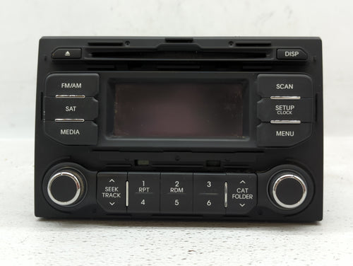 2012-2015 Kia Rio Radio AM FM Cd Player Receiver Replacement P/N:96170-1W950CA 96170-1W900CA Fits 2012 2013 2014 2015 OEM Used Auto Parts