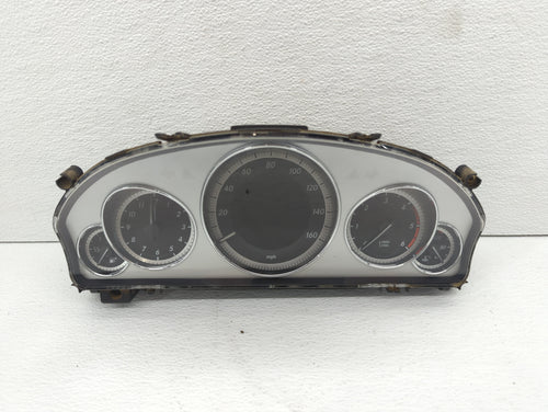 2012 Mercedes-Benz E350 Instrument Cluster Speedometer Gauges P/N:2129001313 Fits OEM Used Auto Parts