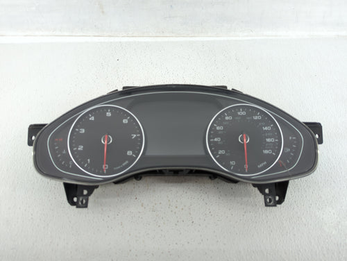 2012-2013 Audi A6 Instrument Cluster Speedometer Gauges P/N:4G8 920 982 M Fits 2012 2013 OEM Used Auto Parts