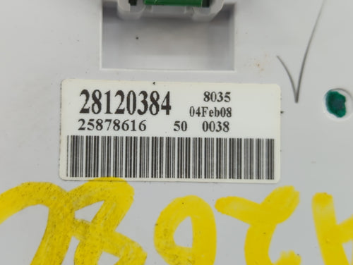 2007-2009 Saturn Aura Climate Control Module Temperature AC/Heater Replacement P/N:28074636 28180352 Fits 2007 2008 2009 OEM Used Auto Parts