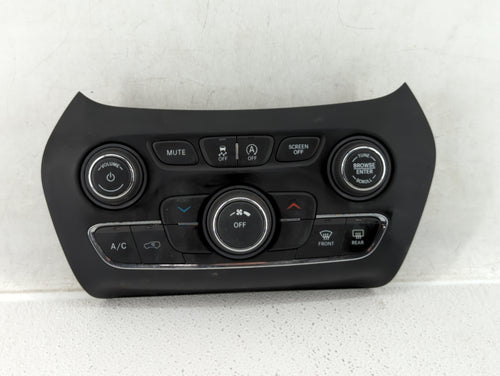 2019-2022 Jeep Cherokee Climate Control Module Temperature AC/Heater Replacement P/N:68285938AB 68285938AD Fits OEM Used Auto Parts