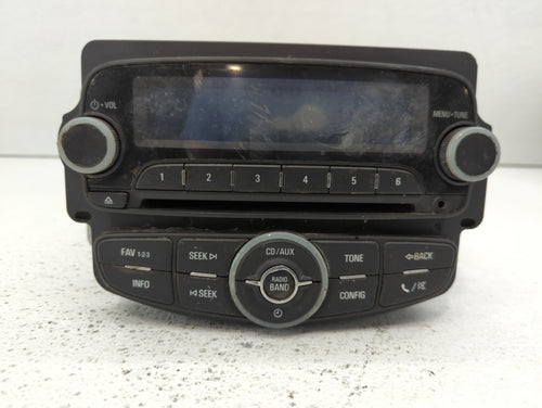 2012 Chevrolet Sonic Radio AM FM Cd Player Receiver Replacement P/N:95179057 Fits OEM Used Auto Parts