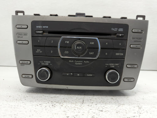 2009-2010 Mazda 6 Radio AM FM Cd Player Receiver Replacement P/N:GS4M669RX0 Fits 2009 2010 OEM Used Auto Parts