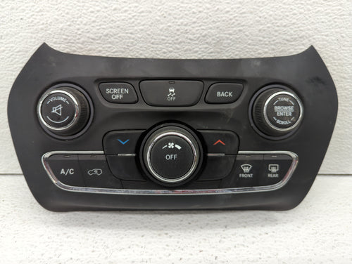 2015-2018 Jeep Cherokee Climate Control Module Temperature AC/Heater Replacement P/N:68293521AB Fits 2015 2016 2017 2018 OEM Used Auto Parts