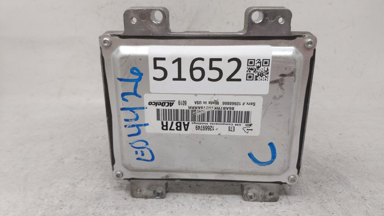 2015 Chevrolet Cruze Engine Computer Ecu Pcm Ecm Pcu Oem 12669749 51652 - Oemusedautoparts1.com