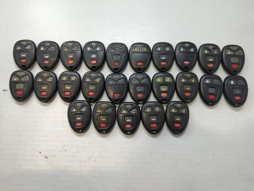 Lot of 25 Chevrolet Keyless Entry Remote Fob OUC60270 | OUC60221