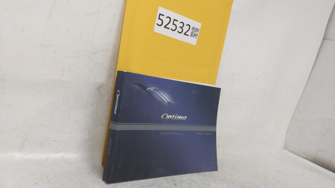 2003 Kia Optima Owners Manual Book Guide OEM Used Auto Parts - Oemusedautoparts1.com