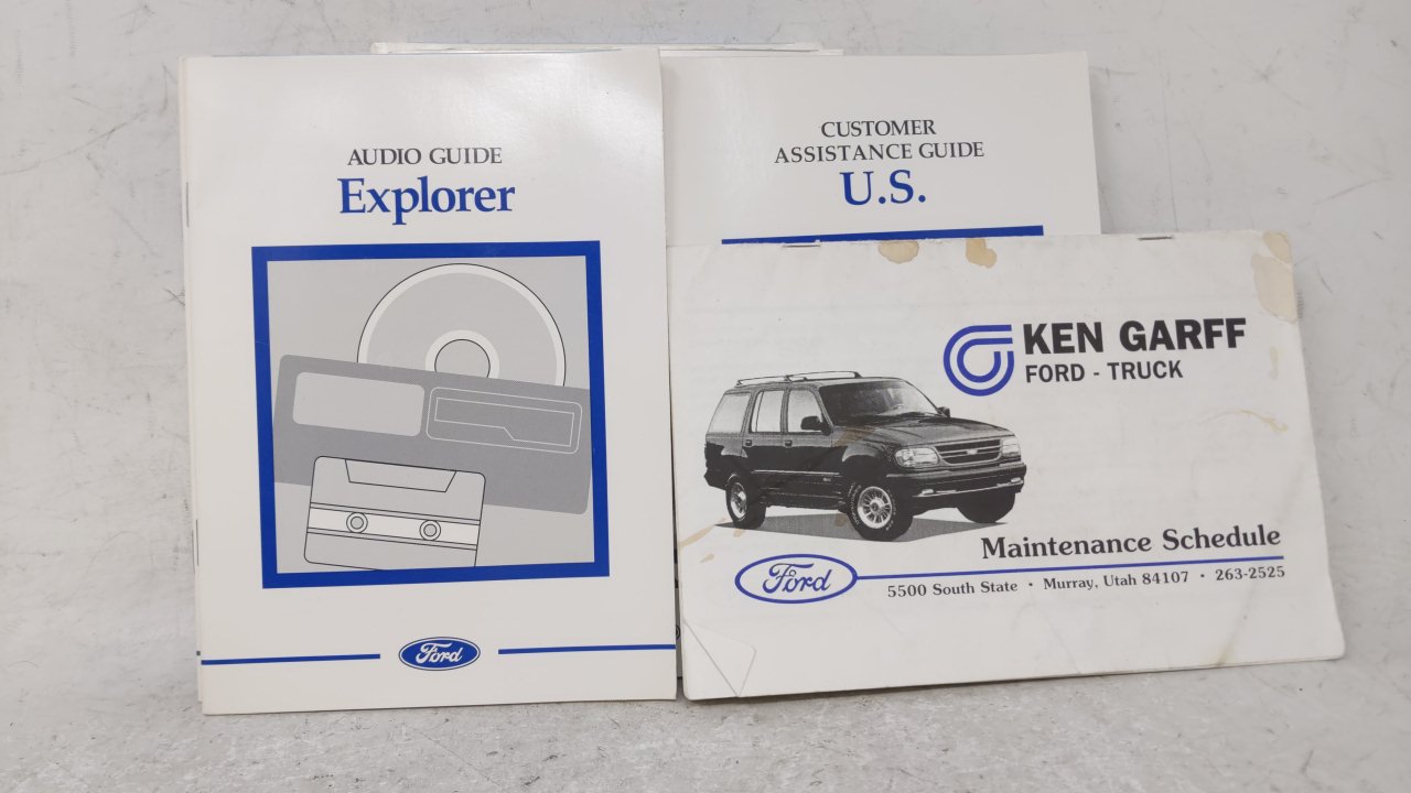 1997 Ford Explorer Owners Manual Book Guide OEM Used Auto Parts - Oemusedautoparts1.com