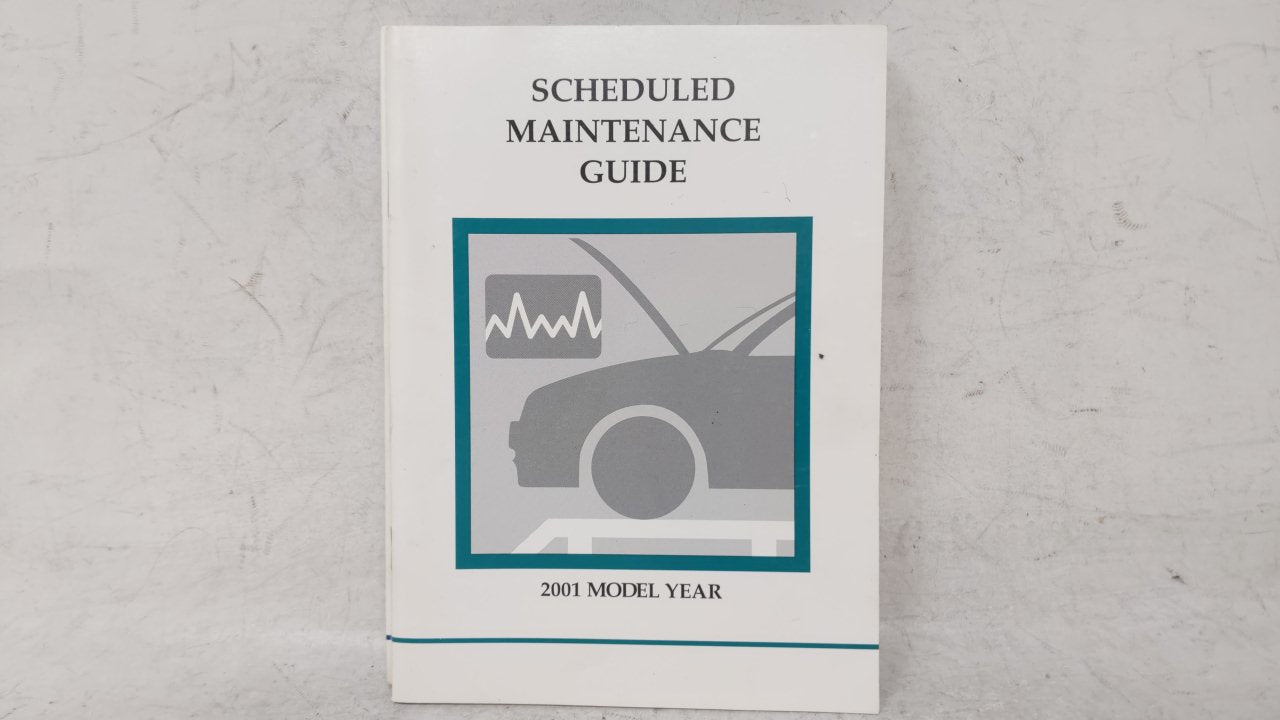 2001 Ford Focus Owners Manual Book Guide OEM Used Auto Parts - Oemusedautoparts1.com