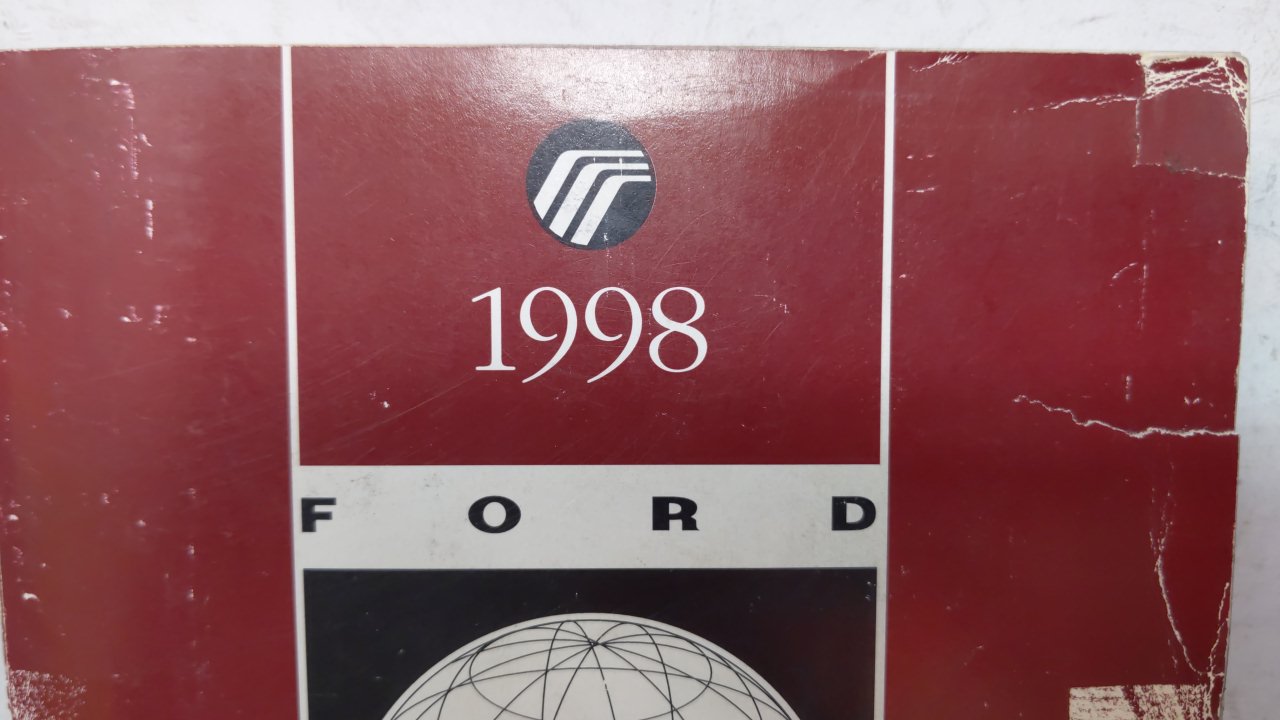 1998 Mercury Villager Owners Manual Book Guide OEM Used Auto Parts - Oemusedautoparts1.com