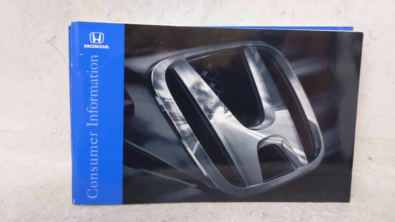 2010 Honda Civic Owners Manual Book Guide OEM Used Auto Parts - Oemusedautoparts1.com