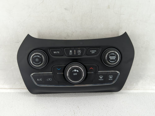 2019-2022 Jeep Cherokee Climate Control Module Temperature AC/Heater Replacement P/N:68285938AD 68285942AE Fits OEM Used Auto Parts