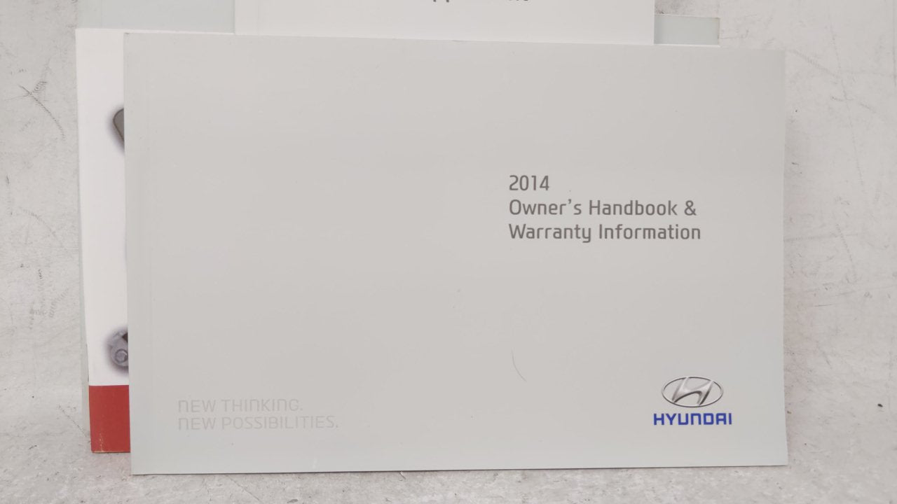 2014 Hyundai Sonata Owners Manual Book Guide OEM Used Auto Parts - Oemusedautoparts1.com