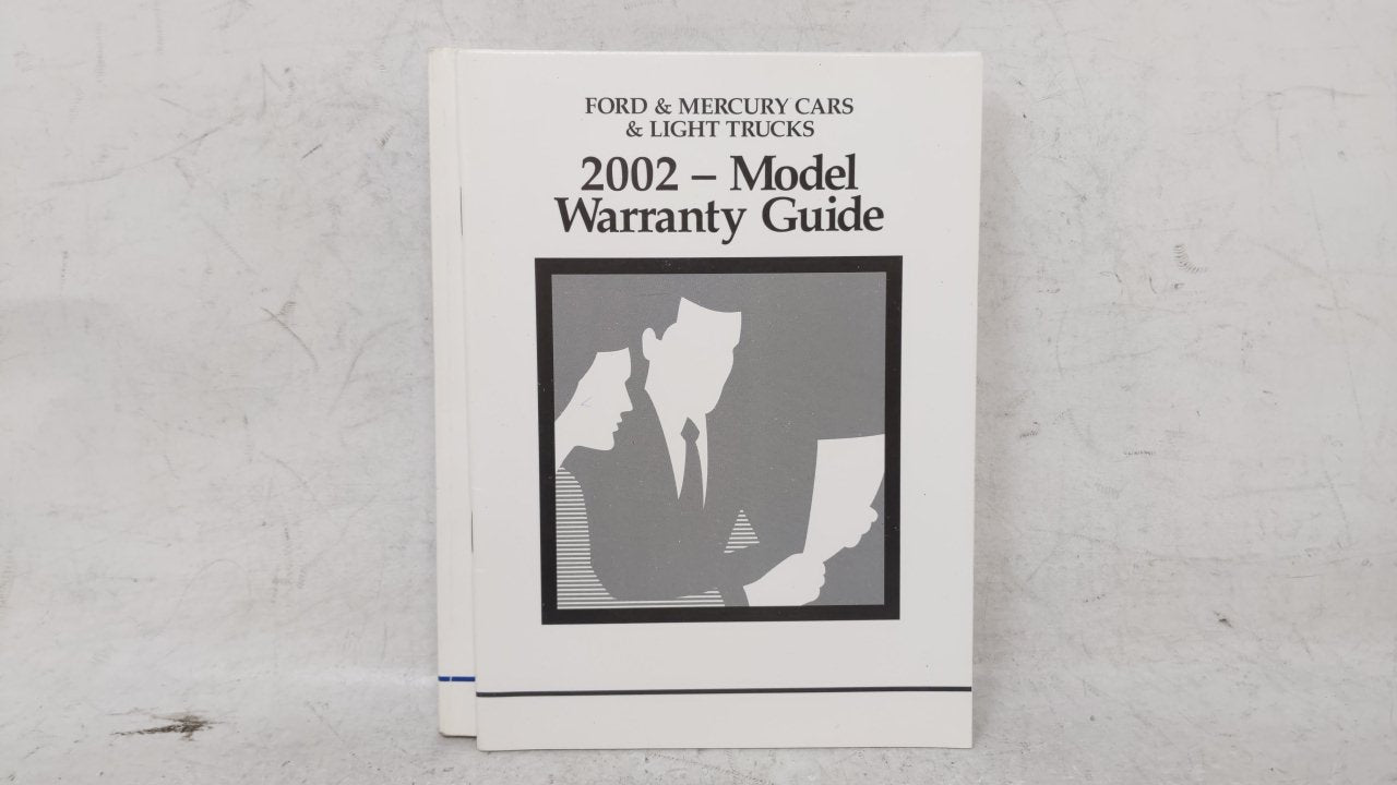 2002 Ford Focus Owners Manual Book Guide OEM Used Auto Parts - Oemusedautoparts1.com