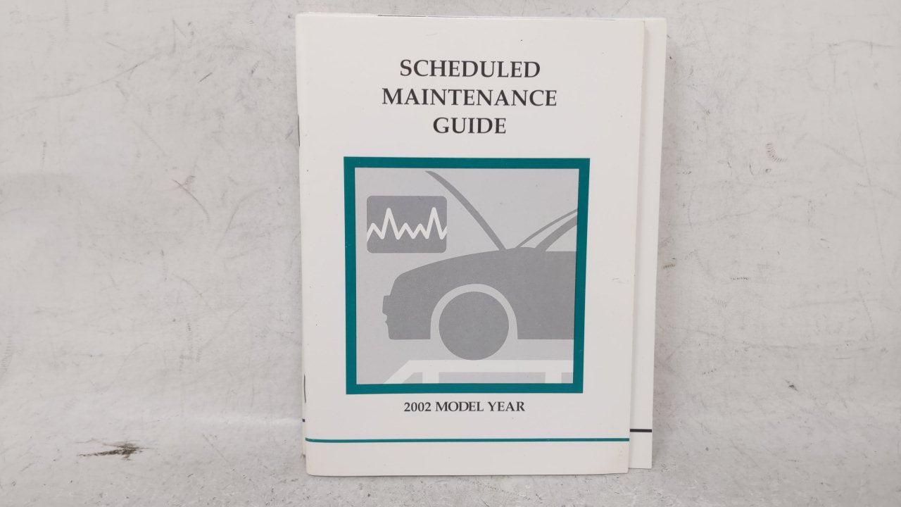 2002 Ford Focus Owners Manual Book Guide OEM Used Auto Parts - Oemusedautoparts1.com