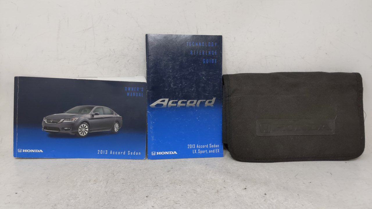 2013 Honda Accord Owners Manual Book Guide OEM Used Auto Parts - Oemusedautoparts1.com