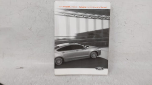 2014 Ford Fusion Owners Manual Book Guide OEM Used Auto Parts