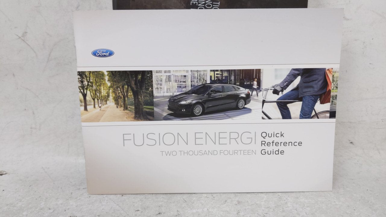 2014 Ford Fusion Owners Manual Book Guide OEM Used Auto Parts - Oemusedautoparts1.com