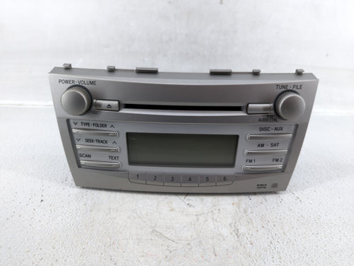 2010-2011 Toyota Camry Radio AM FM Cd Player Receiver Replacement P/N:86120-06480 Fits 2010 2011 OEM Used Auto Parts