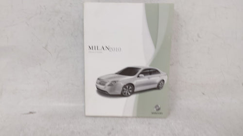 2010 Mercury Milan Owners Manual Book Guide OEM Used Auto Parts