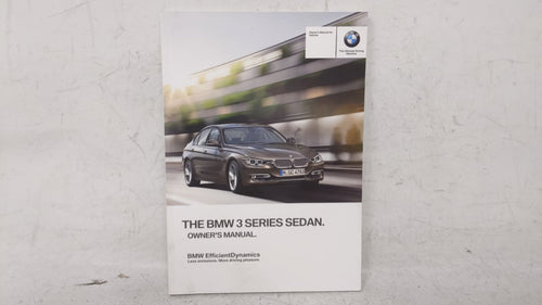2013 Bmw 330i Owners Manual Book Guide OEM Used Auto Parts