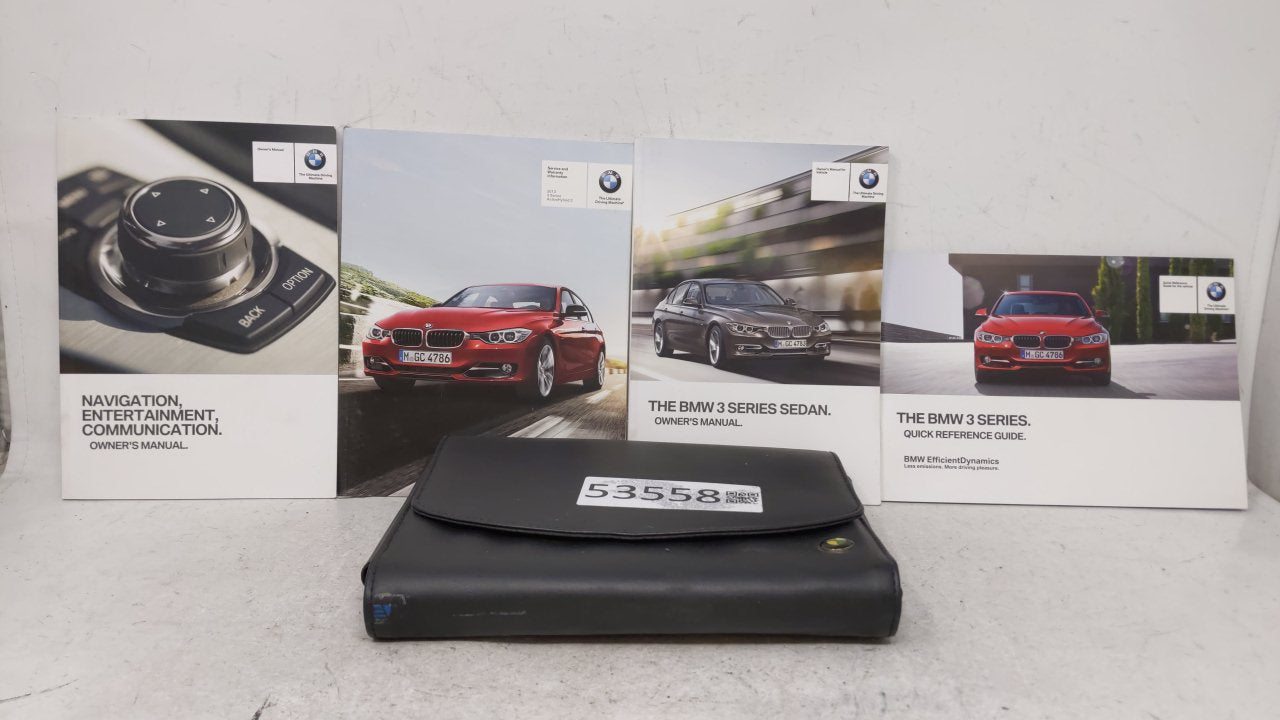 2013 Bmw 330i Owners Manual Book Guide OEM Used Auto Parts - Oemusedautoparts1.com