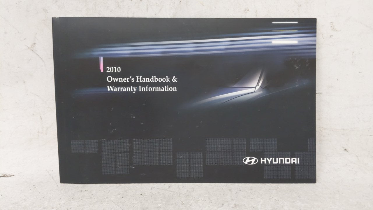 2010 Hyundai Santa Fe Owners Manual Book Guide OEM Used Auto Parts - Oemusedautoparts1.com