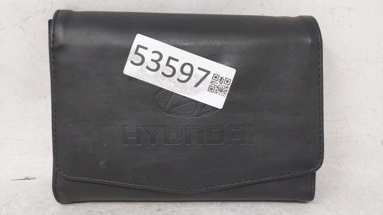 2010 Hyundai Santa Fe Owners Manual Book Guide OEM Used Auto Parts - Oemusedautoparts1.com