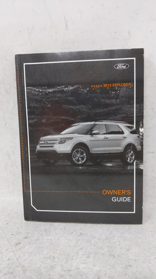 2012 Ford Explorer Owners Manual Book Guide OEM Used Auto Parts