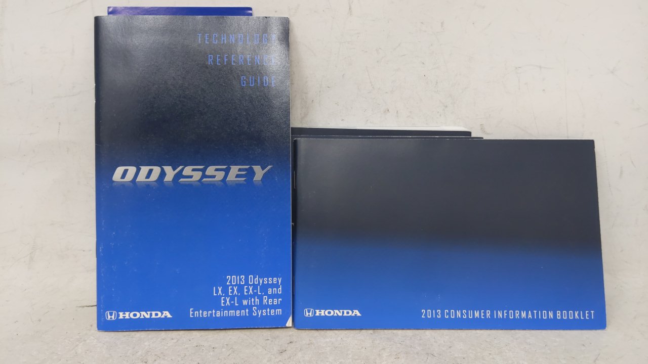 2013 Honda Odyssey Owners Manual Book Guide OEM Used Auto Parts - Oemusedautoparts1.com